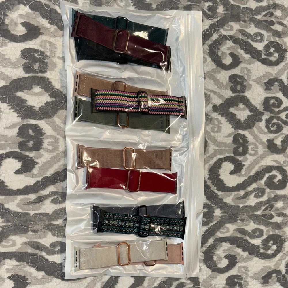 Set of 12 Apple Watch Bands in Various Colors